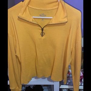 Medium Hollister quarter zip up sweater